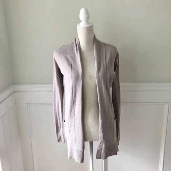 Stitch Fix Pink Clover Tan Open Cardigan XS NWOT - Picture 1 of 5